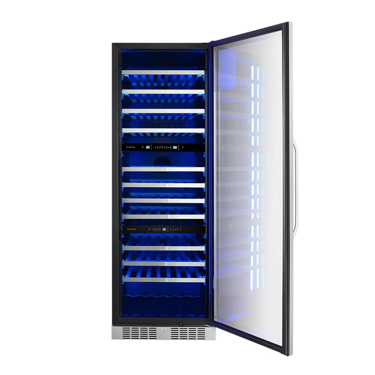 Cava De Vinos Winefroz Para 119 Botellas Luxury Edition WMN143T Negra